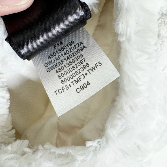 The North Face Reversible Mossbud Insulated Puffer Vest Beige Cream Size XS - Picture 10 of 14